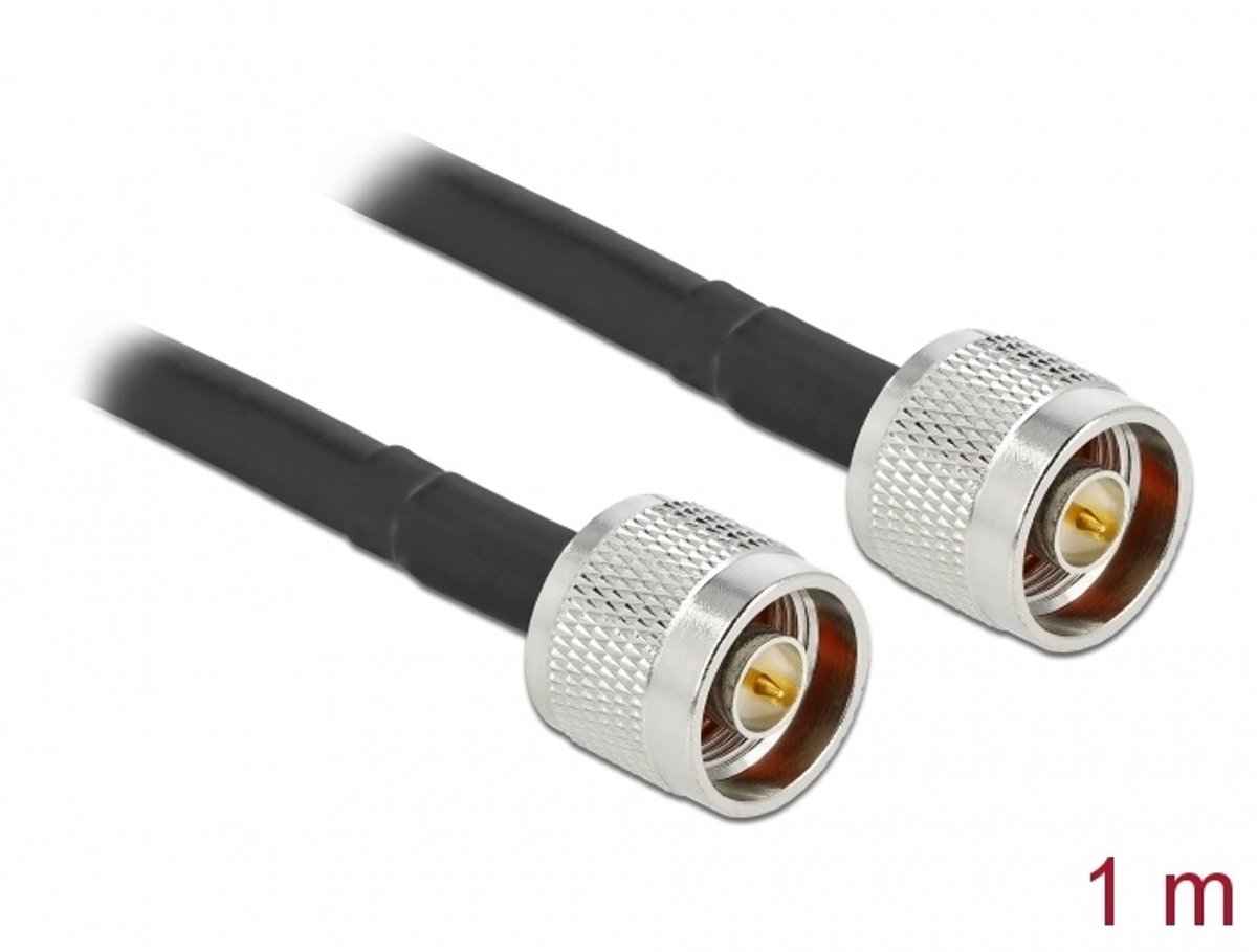 Antennekabel N -plug naar N -plug LMR/CFD300 1 m laag verlies