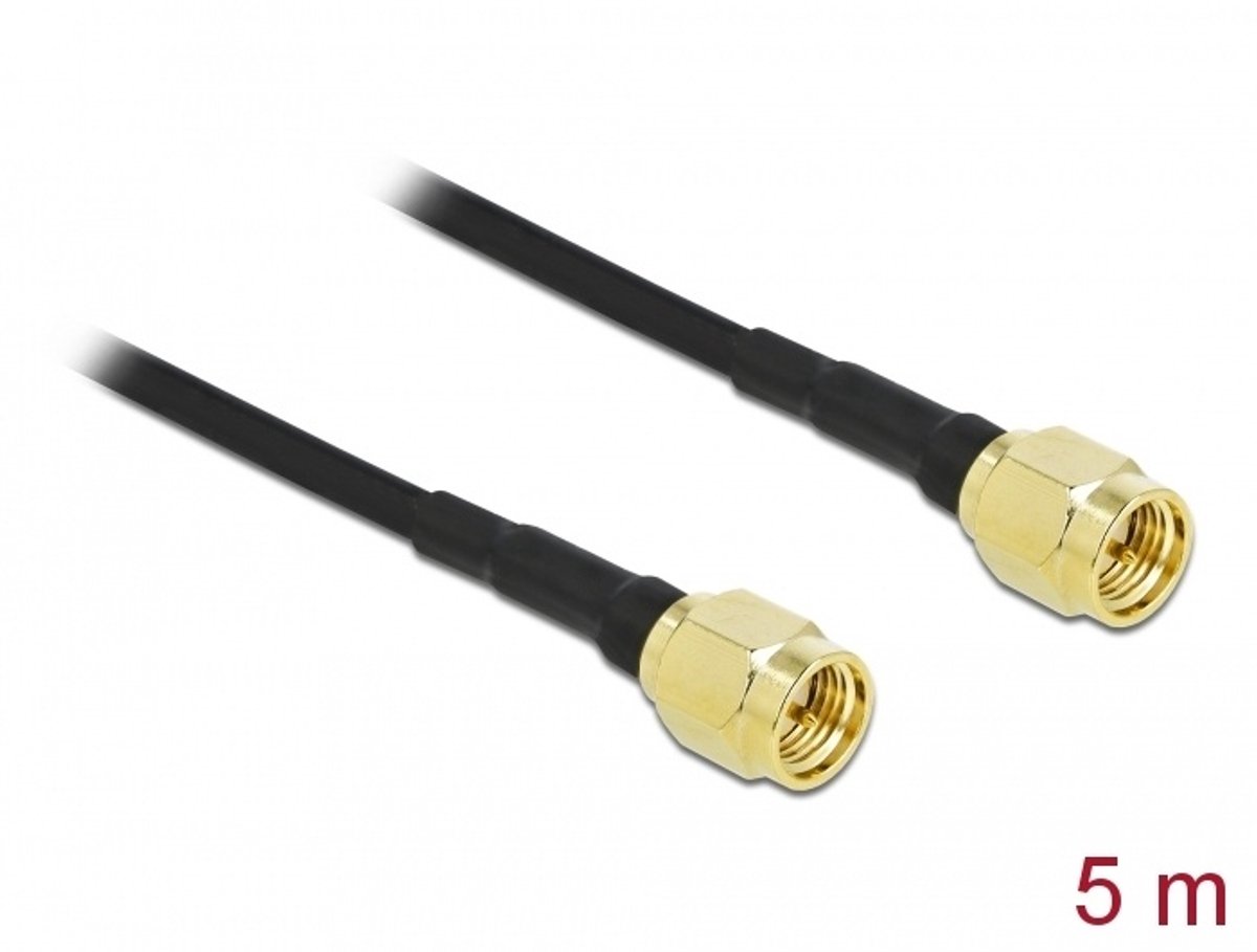 Antennekabel SMA -plug voor SMA -plug LMR/CFD100 5 m laag verlies