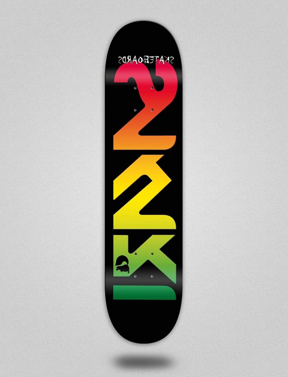 Skateboard Deck Onderdeel Plank Street Skate Sakari Logo 8.25 inch Rasta