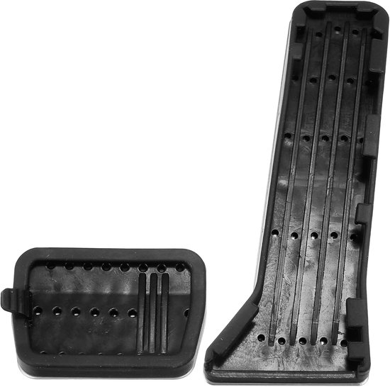 Antislip Pedaalhoezen - Auto Pedaal Covers - Veilig Rijden - Niet-Markering Montage - 1 cm - Zilver — afbeelding 3
