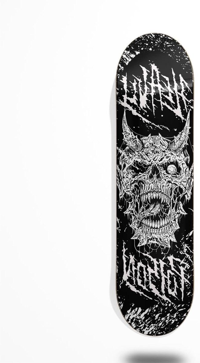 Skateboard Deck Houten Plank Street Skaten Demon Print 8.25 Inch