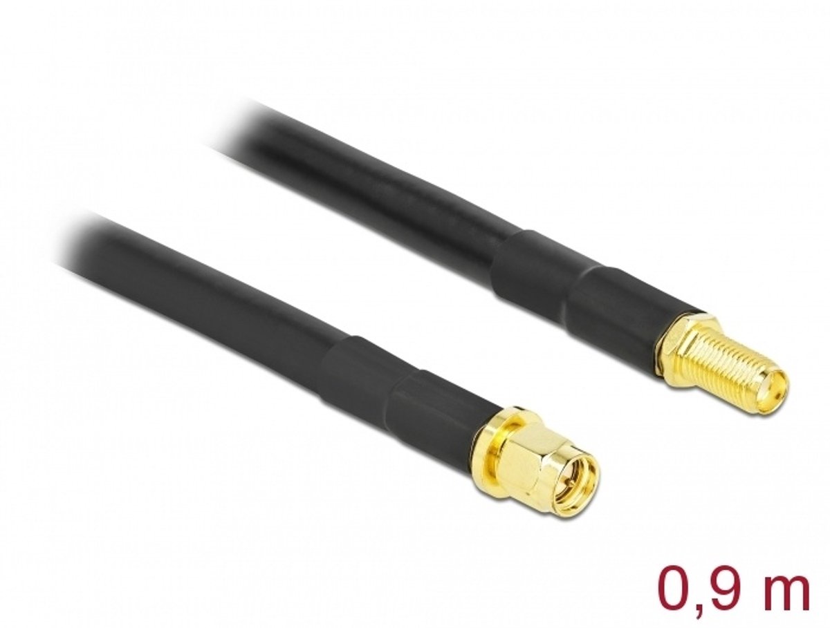 Antennekabel SMA -plug naar SMA Jack LMR/CFD300 0,9 m