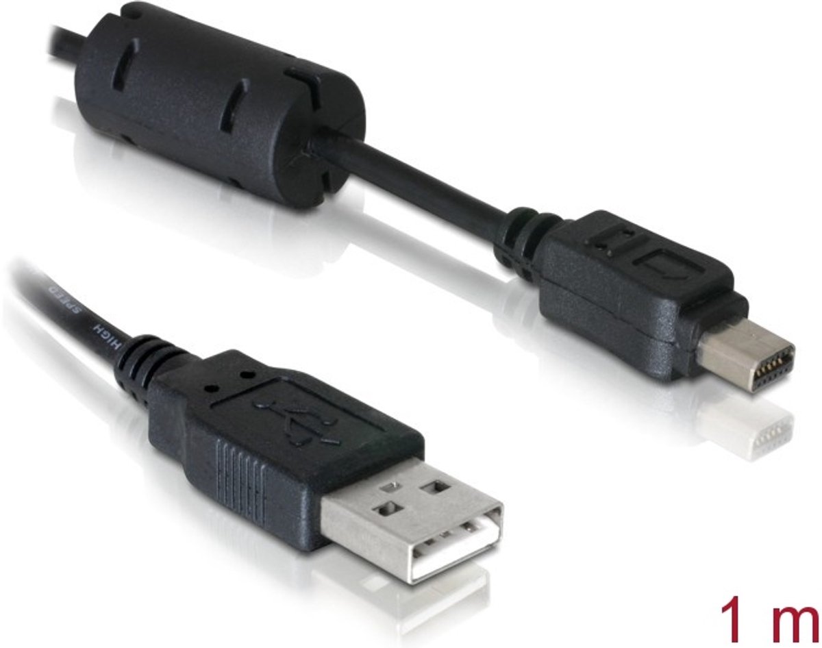 Delock USB 2.0 A Male - 1 m