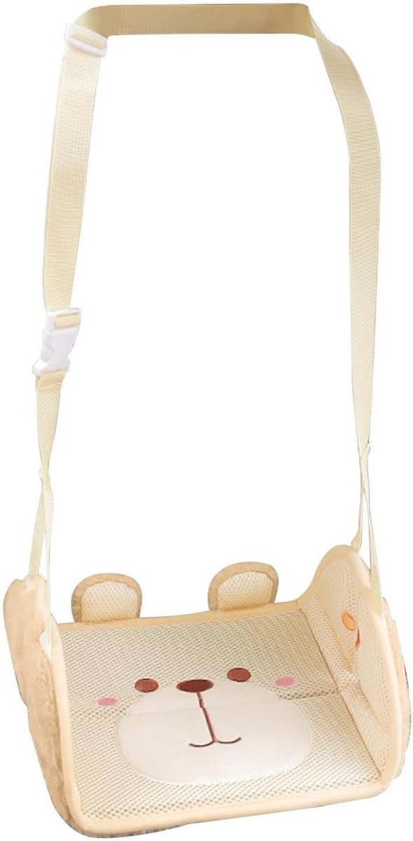 Voetsteun - Steunkussen - Comfortabele reis - Ergonomische hoogte - 31x28 cm - Beer