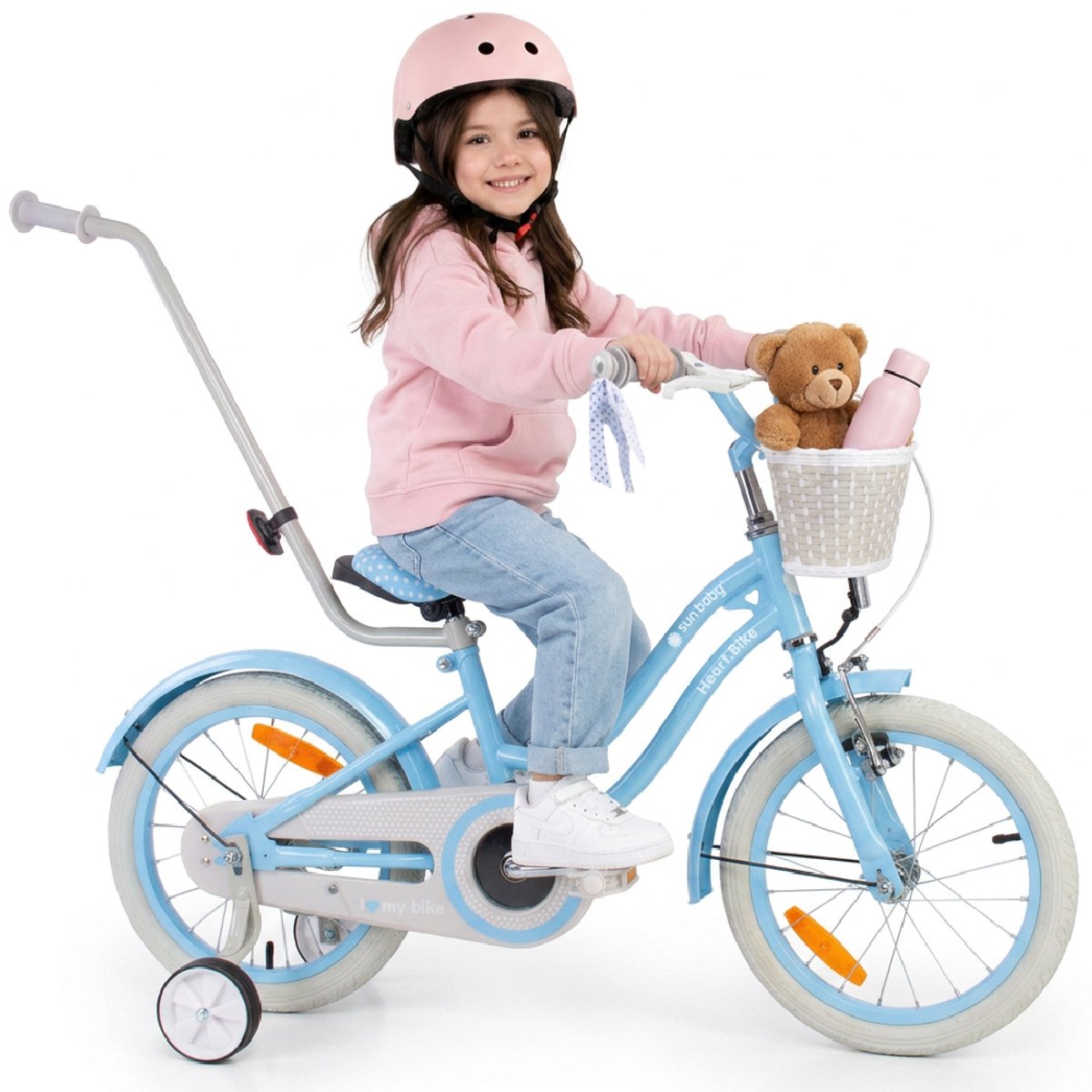 Heart Bike Silver Moon Meisjesfiets 16 inch