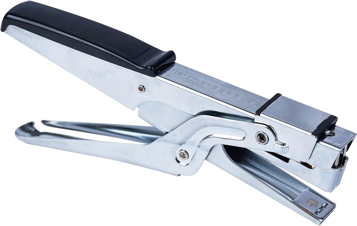 Metalen Nietmachine - Kantoor nietapparaat - Papier Snel Verwerken - Volledig Metalen Constructie - 20 Vellen - Zwart