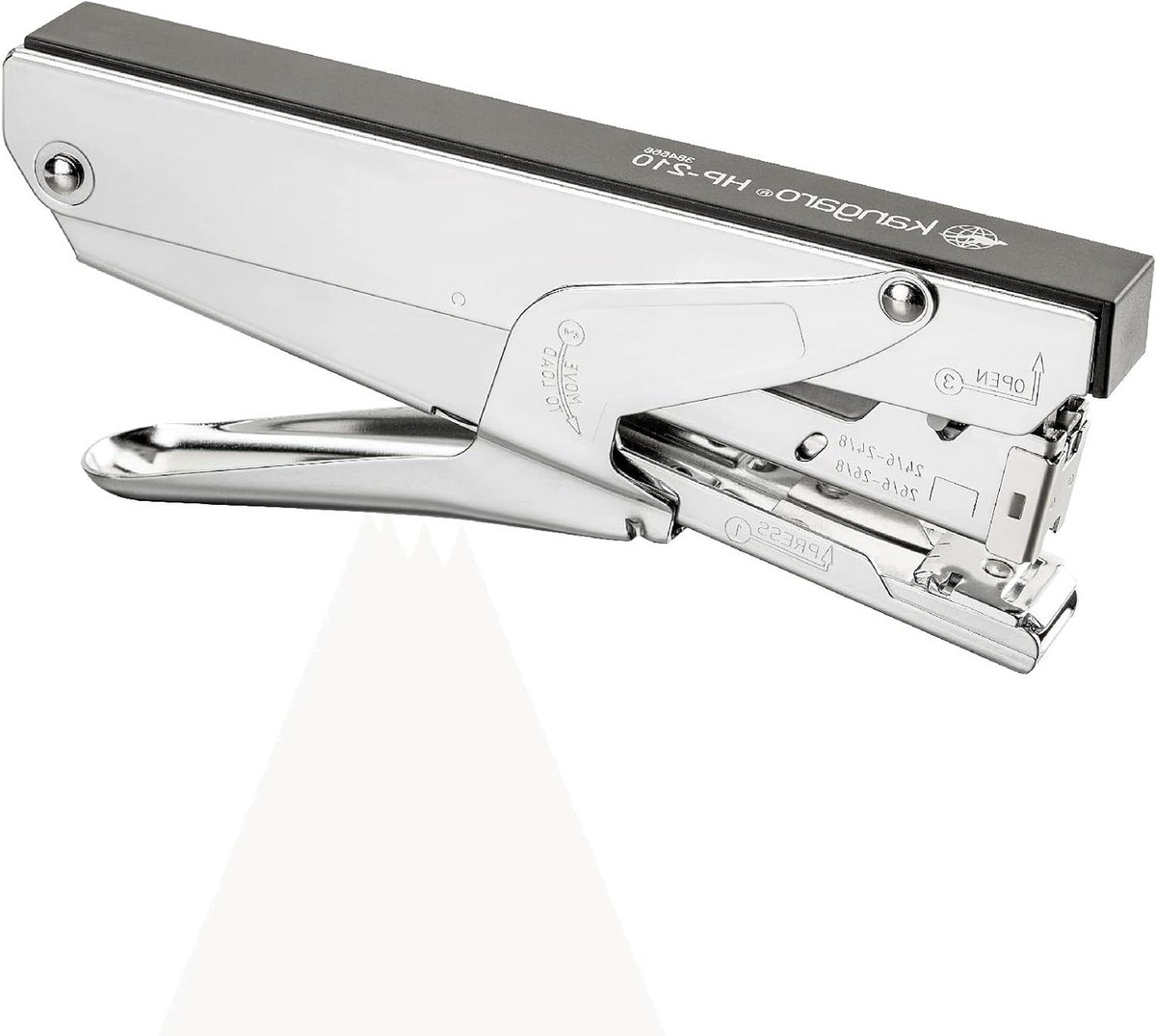 Nietmachine Metaal - Kantoor nietapparaat - Papier Snel Verwerken - Stevige Metalen Constructie - 30 Vellen - Grijs