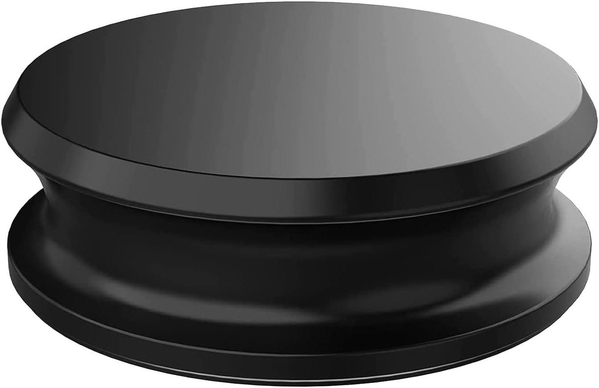 Platen Stabilisator - Gewicht Klem - Muziek Luisteren - Trillingsdempend - 9 x 8 x 4 cm - Zwart