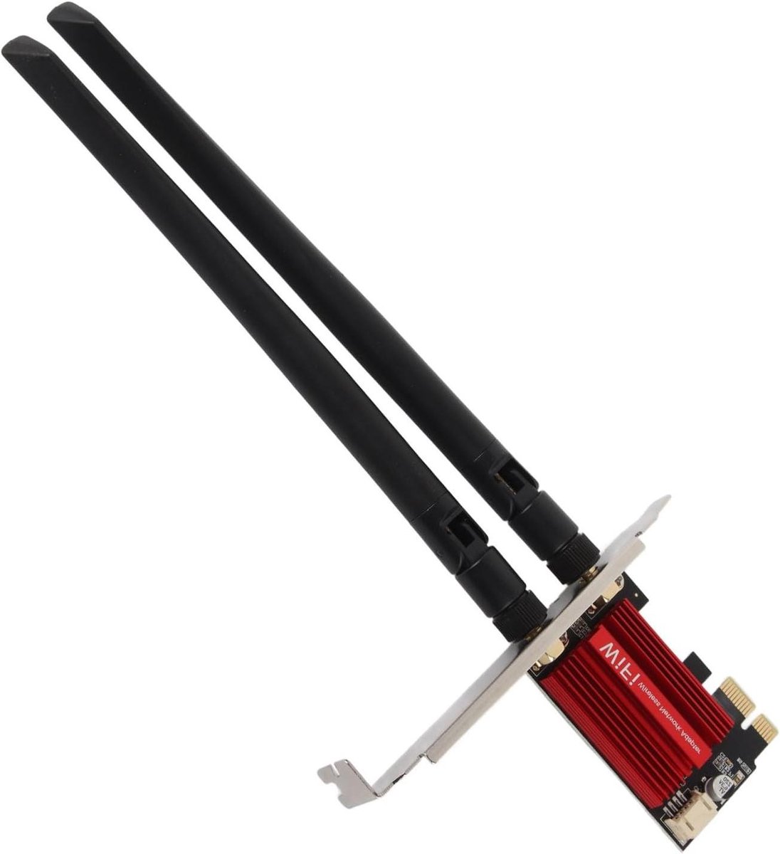 Draadloze Netwerkkaart - WiFi Adapter - Snelle Internet Verbinding - Dual Band AC1200 - PCIe - Zwart