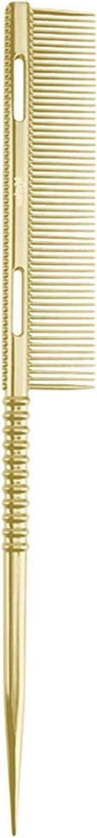 Haarkam puntige staart - Ontwarrende borstel - Haarstyling creëren - Ergonomische grip - 235 cm - Zwart
