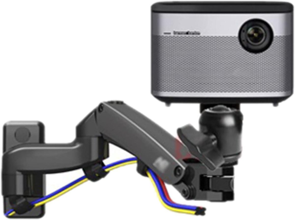 Projector Muurbeugel - Projectorhouder Bevestiging - Thuisbioscoop Inrichten - Volledig Verstelbaar - 2-7 kg Belasting - Zwart