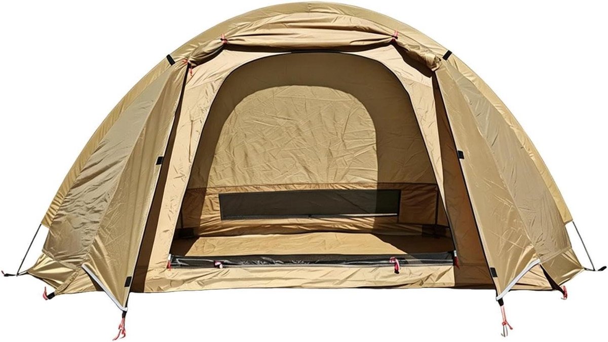 Buitentent 1 persoon - Automatische tent - Kamperen en wandelen - Snelle opzet - 39 x 13 x 13 cm