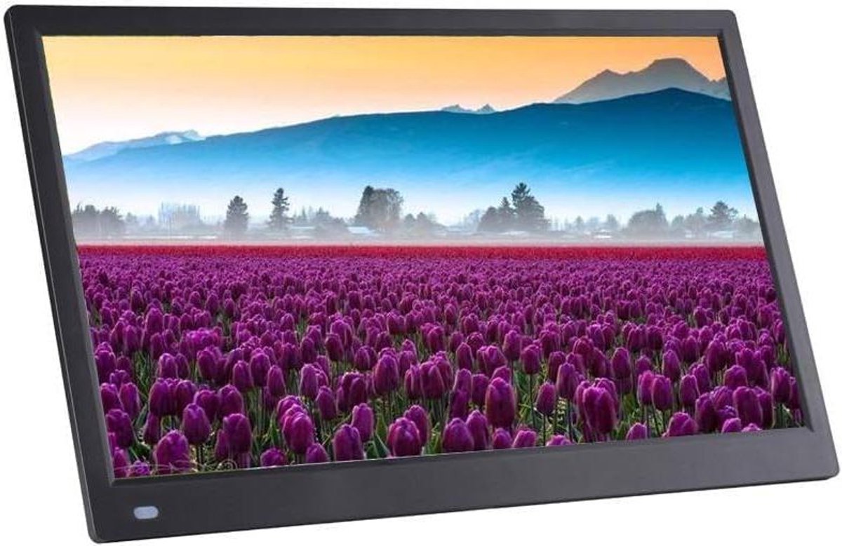 Digitaal Fotolijstje - Elektronisch Album - Reclame Tonen - Netwerk Editie - 156 inch - Zwart