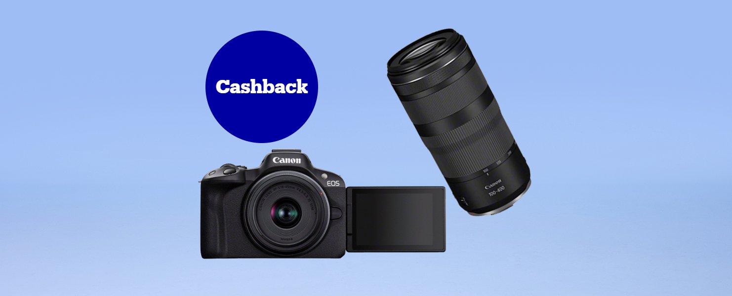 Tot 400,- cashback