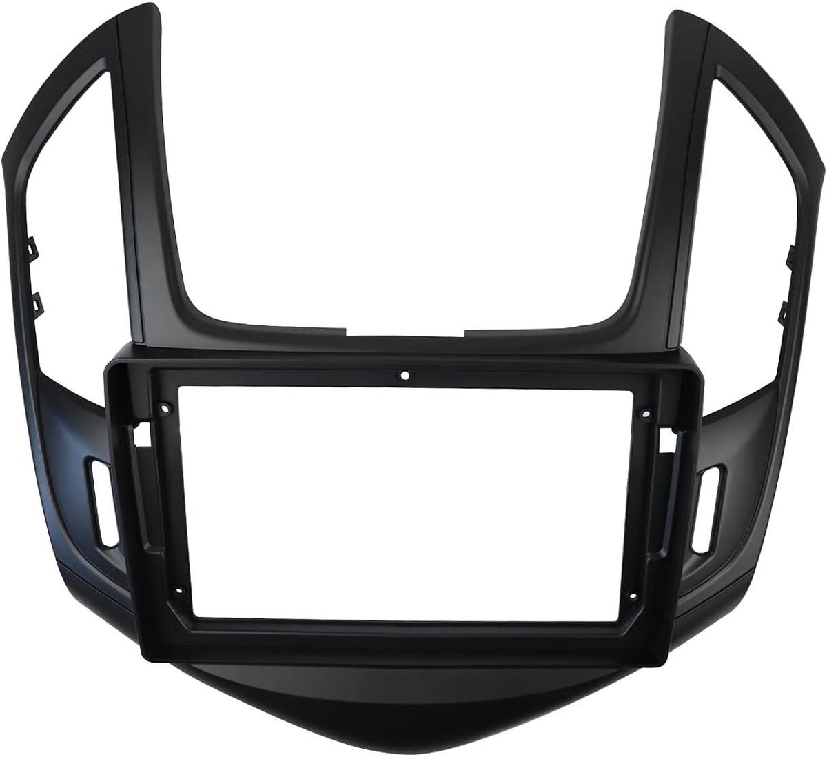Autoradio Frame - Dashboard Kit - Radio Installatie - Koolstofvezel Look - 9 Inch Scherm - Zwart