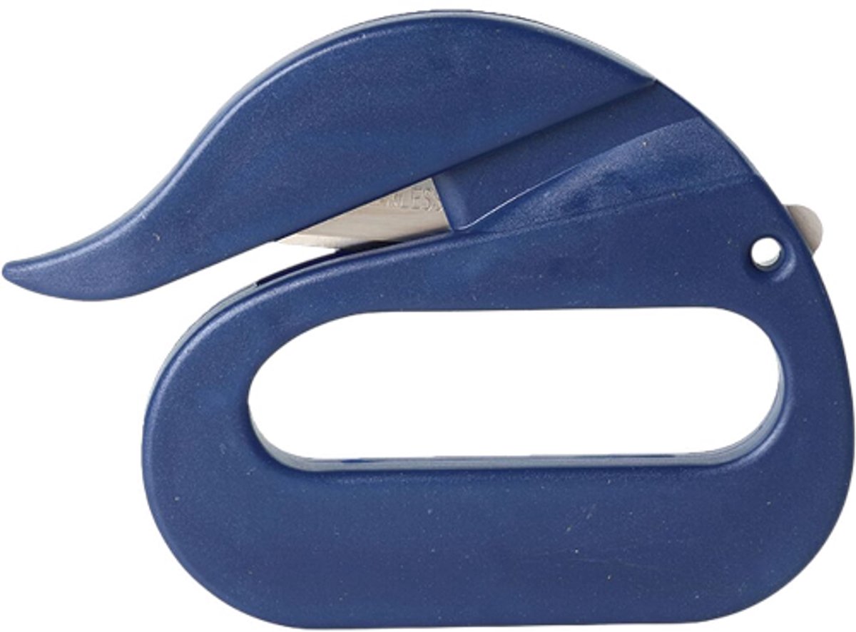 ChiaMo.nl Pro Detecteerbare Veiligheids Zaksnijder Blauw