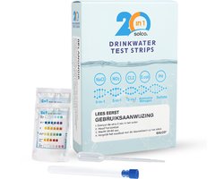 Drinkwater Test 20 In 1 - Lood - Bacteriën - Chloor - pH - Waterhardheid - Water Tester - Watertest