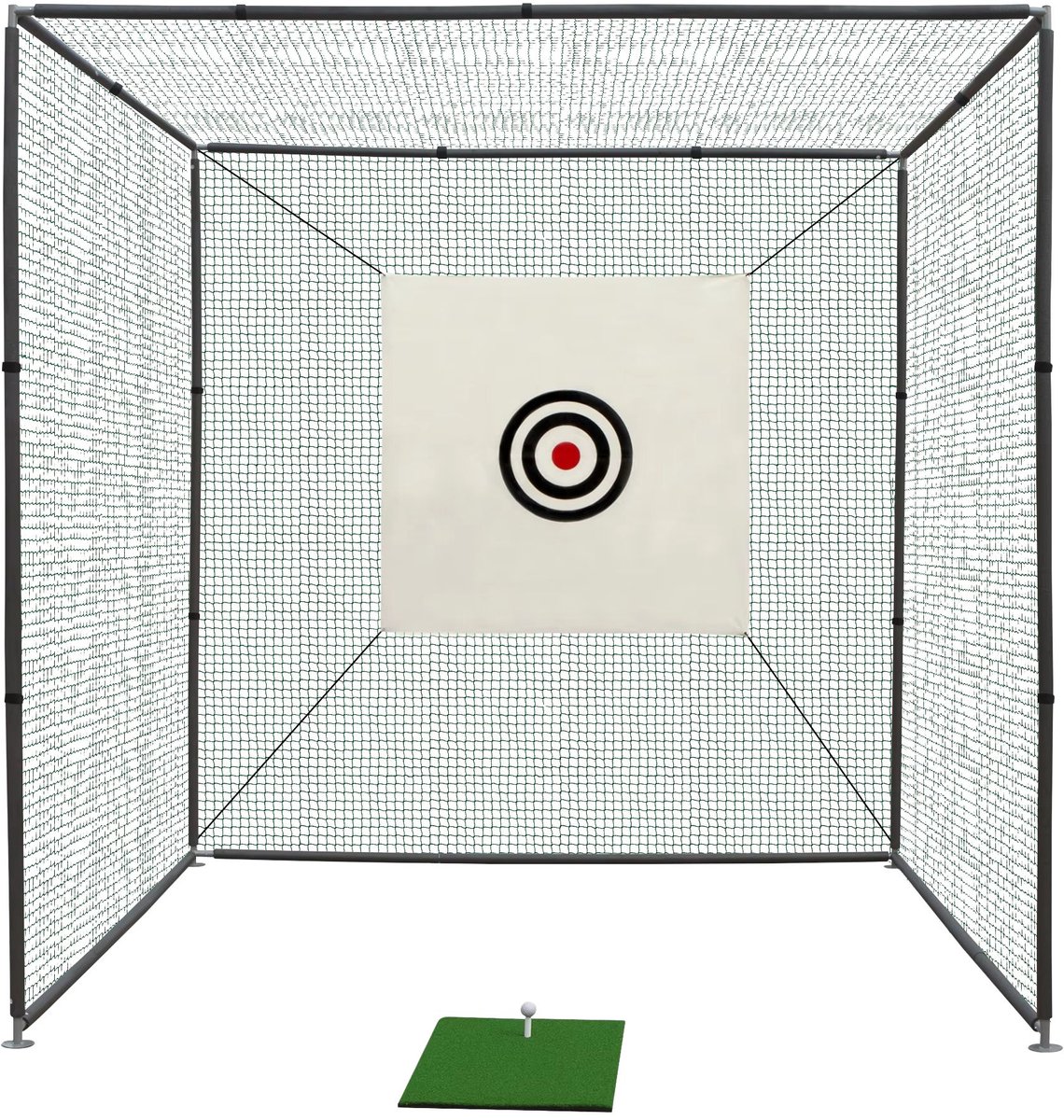 Golf oefennet – Voor golftraining – Vast rakennet – Groen