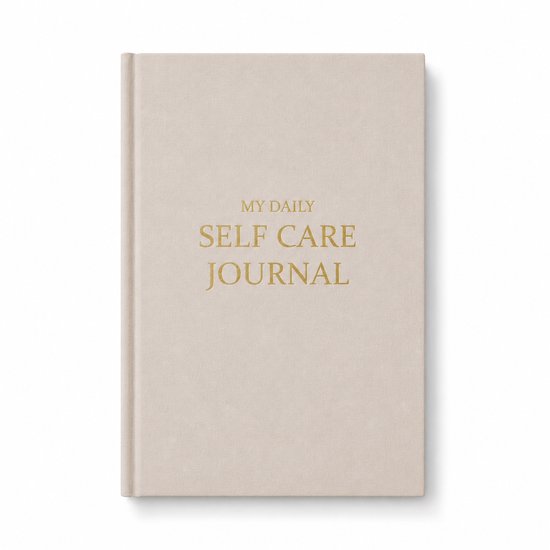 Consumerce® Daily Selfcare Gratitude Journal - Beige - 160 Pagina’s - Dankbaarheid Dagboek Planner - Mindfulness Zelfliefde Werkboek