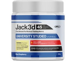 Jack3d Advanced - 45 servings - Blue raspberry