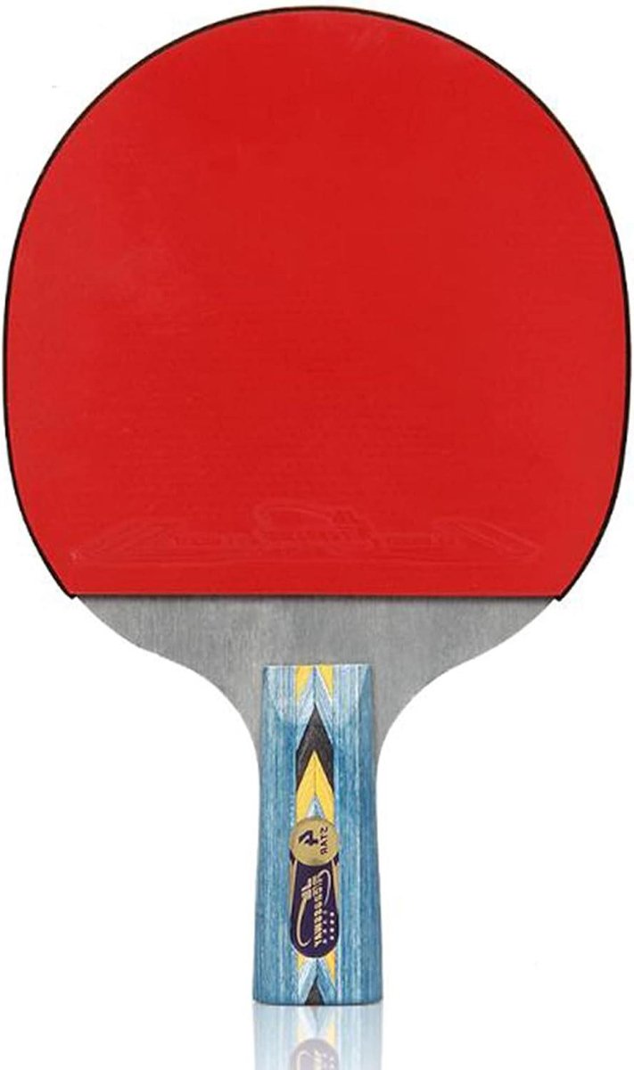 Tafeltennisbat - Pingpongracket - Wedstrijd spelen - 4 sterren kwaliteit - Lange steel - Niet gespecificeerd