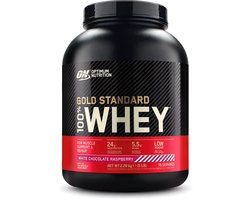 Optimum Nutrition Optimum Nutrition Gold Standard 100% Whey Protein - White Chocolate Raspberry - Proteine Poeder - Eiwitshake - 2270 gram (71 servings)