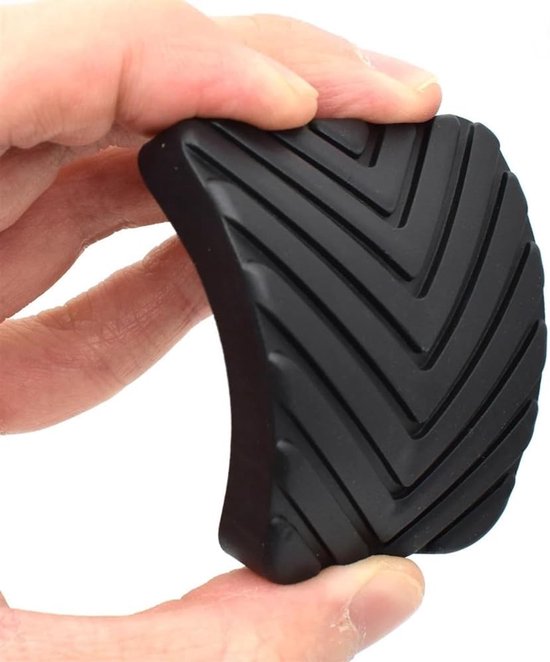 Pedaal Rubber Set - Rem Koppeling - Veilig Rijden - Anti-slip Oppervlak - 2 Stuks - Zwart — afbeelding 2