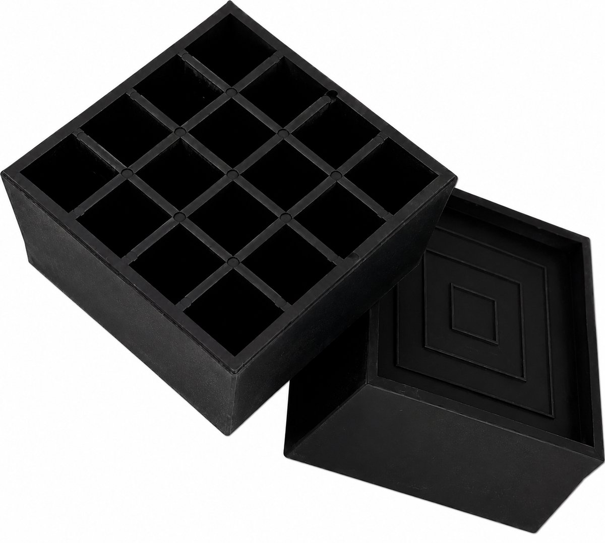VOKA Meubelverhogers - Bedverhogers - Set van 4 hoogwaardige meubelverhogers - Rubberen Kwaliteit verhogers - 5 cm - Extra sterk - Zwart - Wasmachine verhoger - Bureauverhoger - Tafelverhoger, Bankverhoger - Multifunctioneel - Max. 1000kg. — afbeelding 2