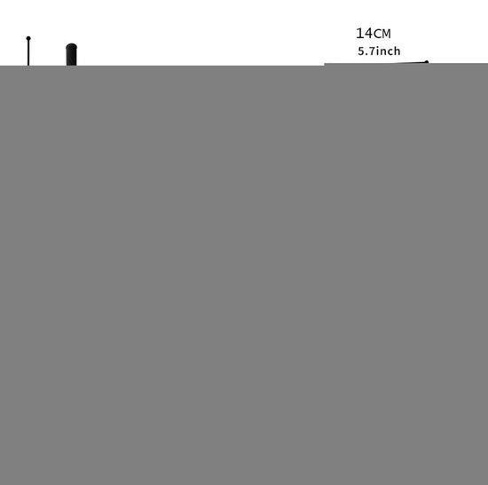 Stalveger Uitschuifbaar - Schoonmaakgereedschap Dier - Stalmest Opruimen - 4 Schepkoppen - 44 x 9 x 16 cm - Enkel kenmerk — afbeelding 4