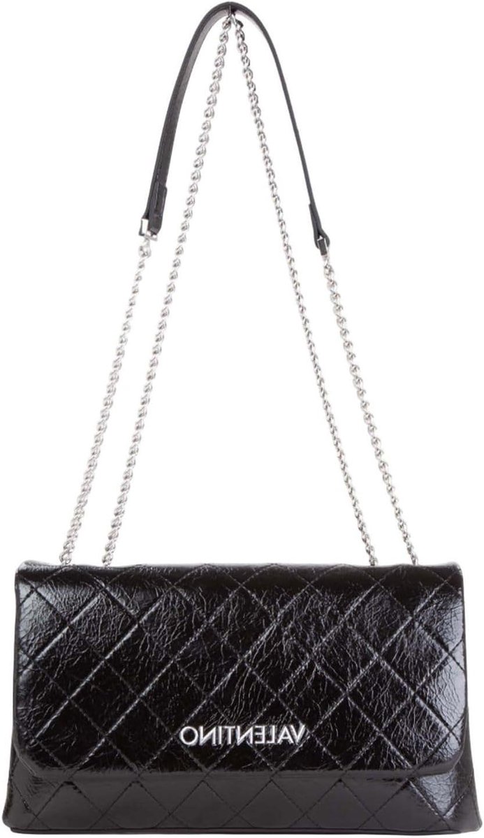 Schoudertas - Crossbody tas - Dagelijks gebruik - Verstelbare band - 26 cm breed - Zwart