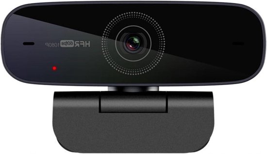 Full HD Webcam - USB Camera - Livestreaming Opnames - Automatische Correctie - 1080p 60fps - Zwart