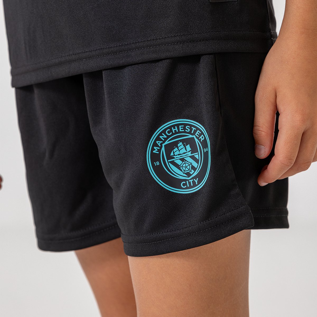 Manchester City Voetbaltenue Uit 2025-2026 - Voetbal Tenue Kinderen - Shirt en Broekje - Jongens en Meisjes -- Maat 140