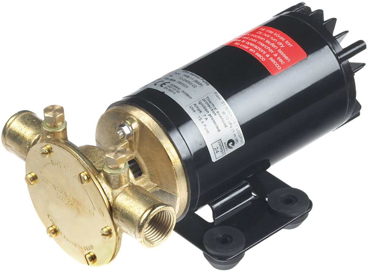 Johnson Pump F4B-11 12V Waaierpomp Ultra Ballast 52 liter/minuut | 10-24690-01