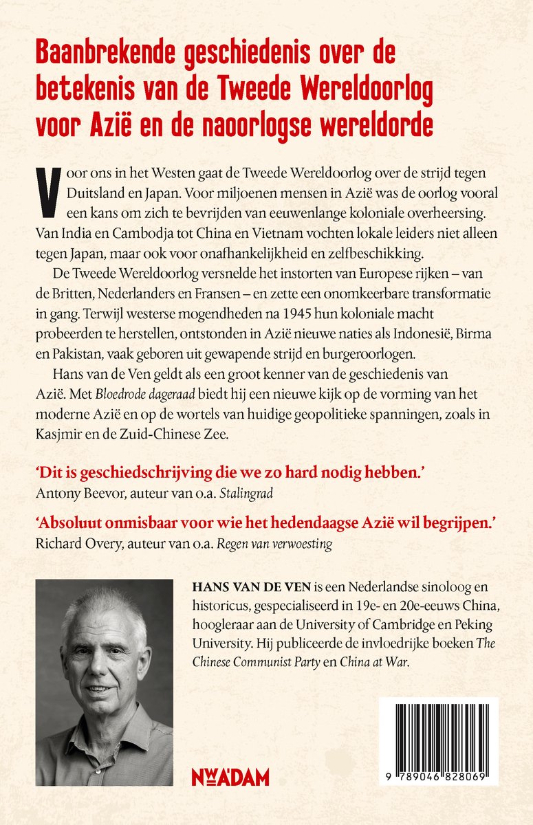 Bloedrode dageraad - back cover