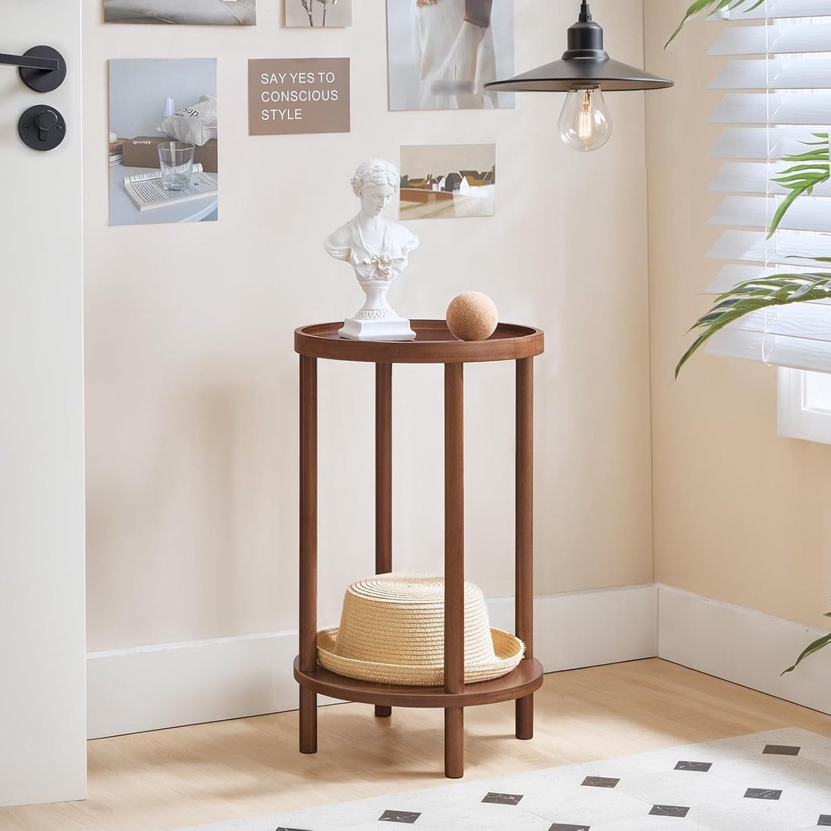 Luxe Nachtkastje – Bruin – Industrohome