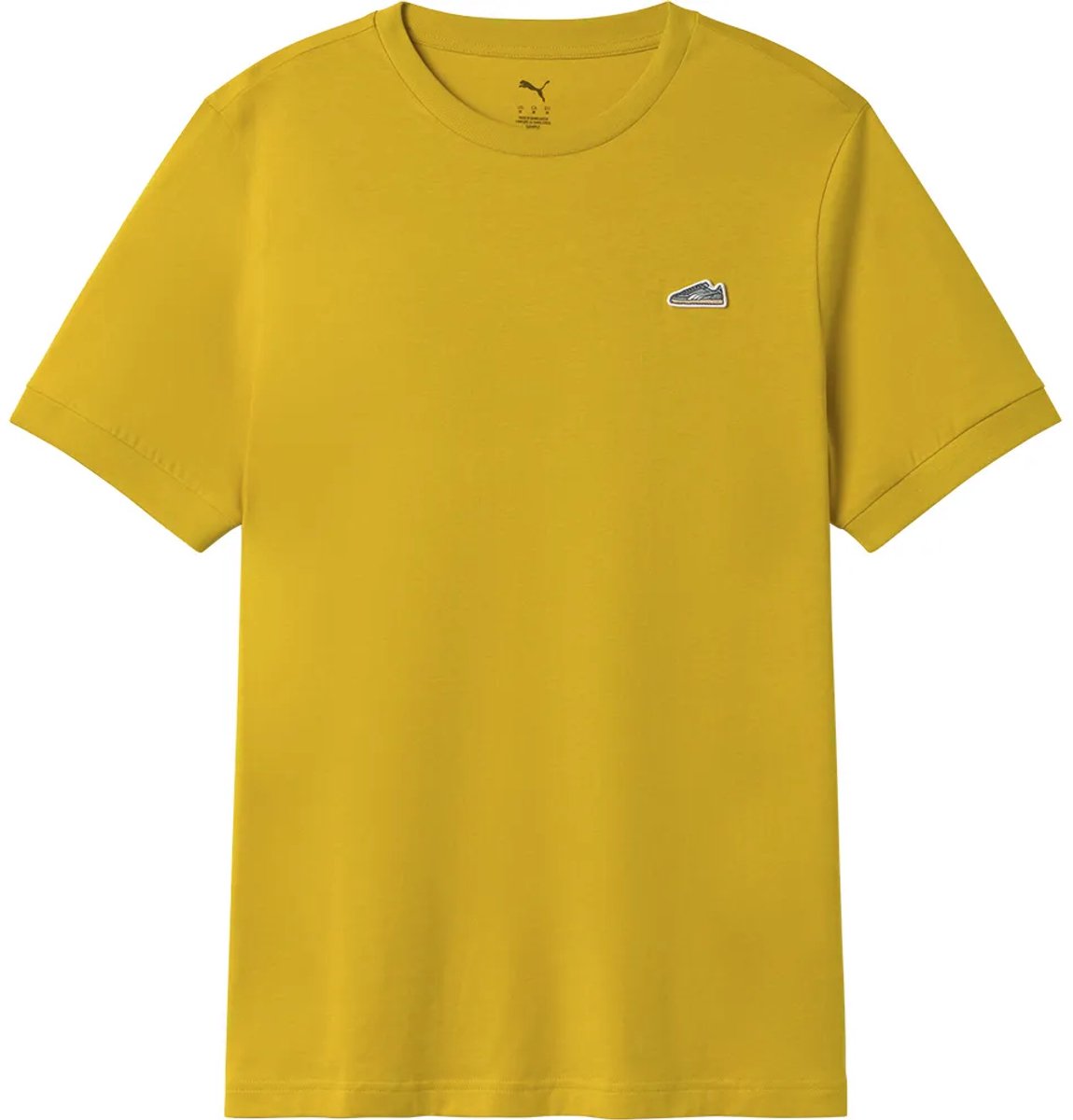 Puma Sneaker T-shirt Met Korte Mouwen L Man Geel