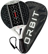 Orbit Leep 2.0 Amsterdams Padel racket - inclusief beschermhoes padel - 3D metallic finish - 2025