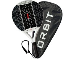 Orbit Leep 2.0 Amsterdams Padel racket - inclusief beschermhoes padel - 3D metallic finish - 2025