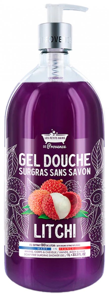 Les Petits Bains de Provence Litchi Douchegel 1 L