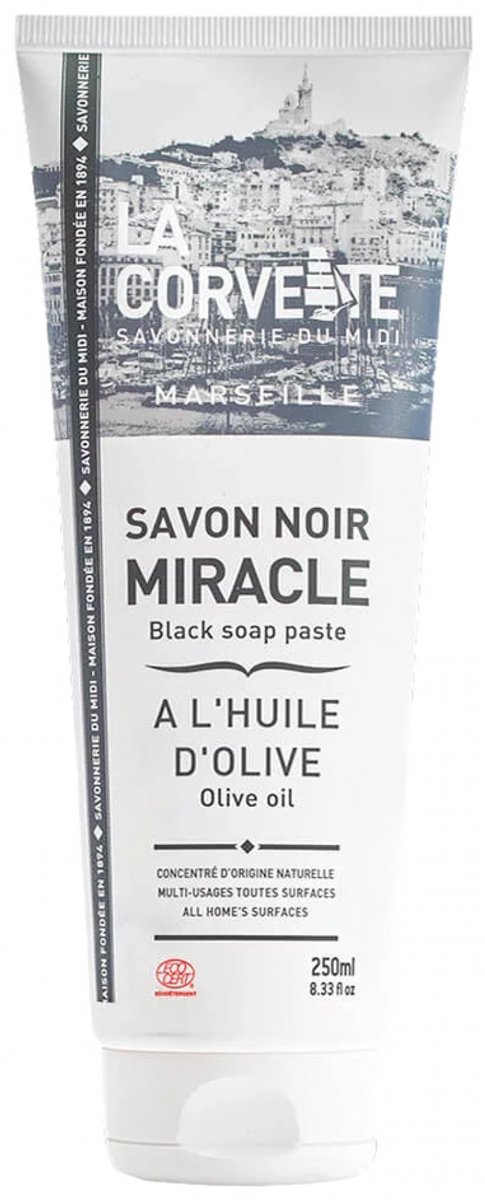 La Corvette Miracle Black Soap met Olijfolie 250 ml