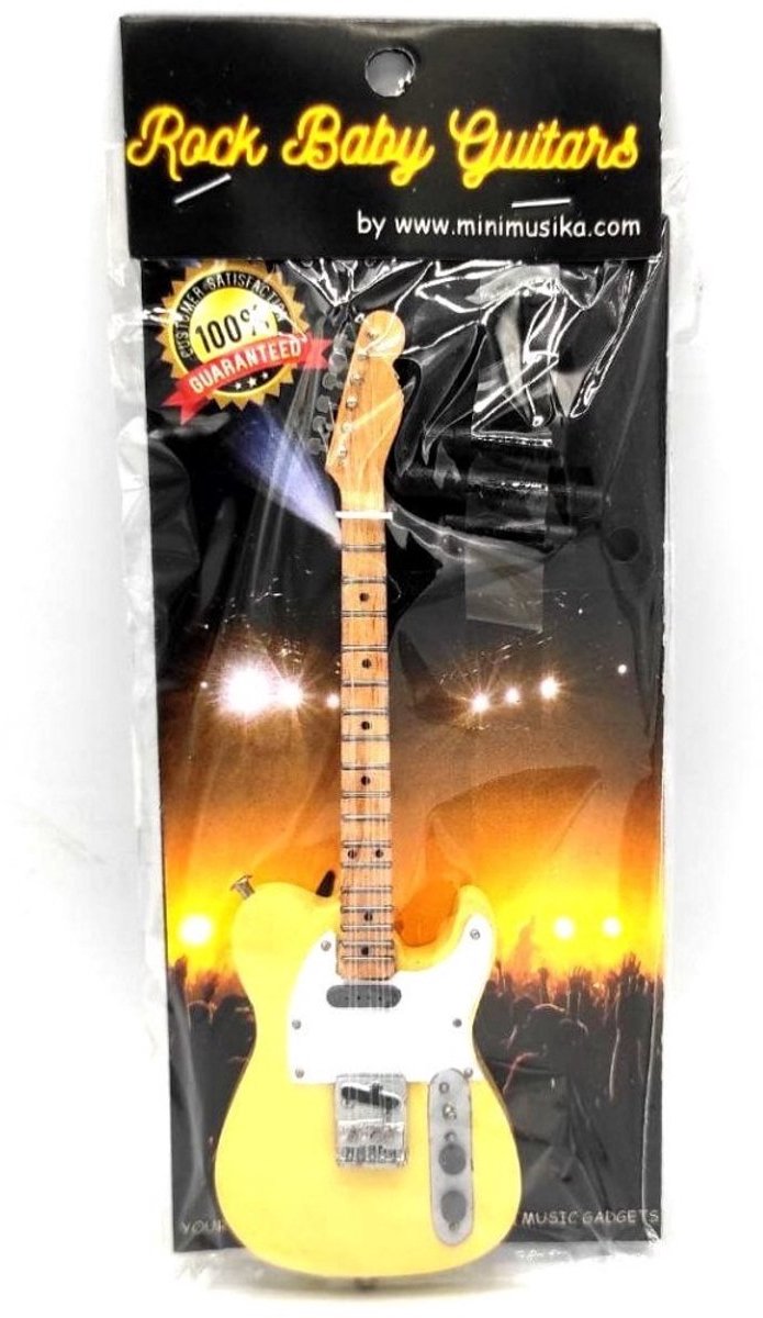 Baby miniatuur replica Fender Telecaster gitaar 15 cm - Eric Clapton