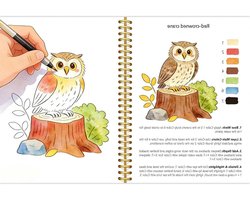 Schilderset met dierenthema - Tekenen en schilderen boek - Creatieve expressie - Stapsgewijze tutorials