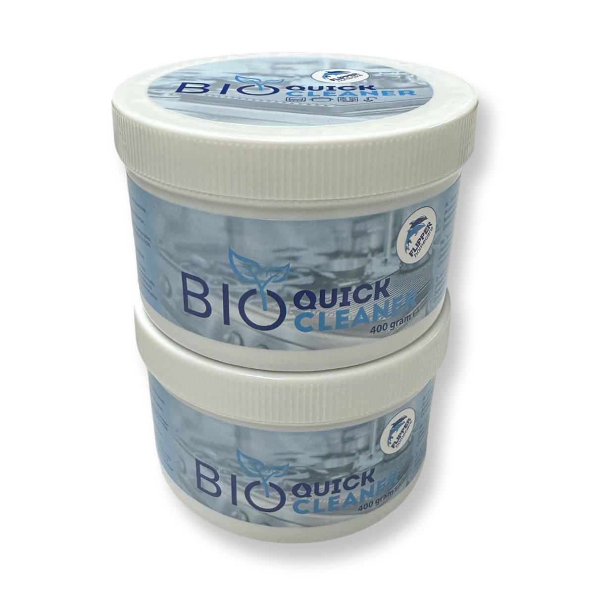 Bio Quick Cleaner Blauw - Voordeelpack 2x 400g - Flipper - Wonderreiniger - Multireiniger - 100% biologisch afbreekbaar