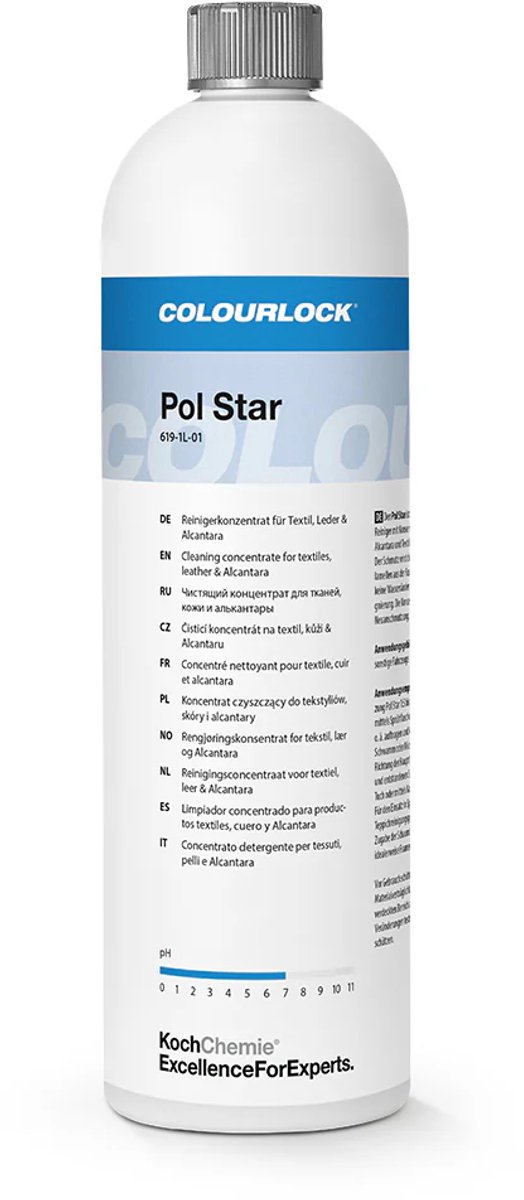 COLOURLOCK Pol Star - Reiniger voor leer, textiel en alcantara 1L