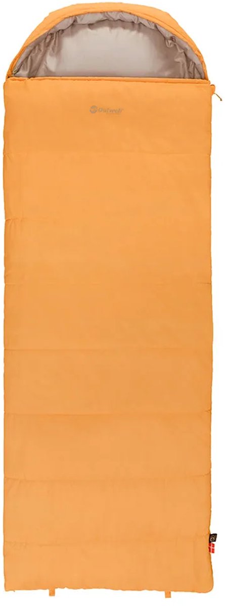 Outwell Campion Prime Yellow Slaapzak Dekenmodel +8C 215 x 80 cm Geel