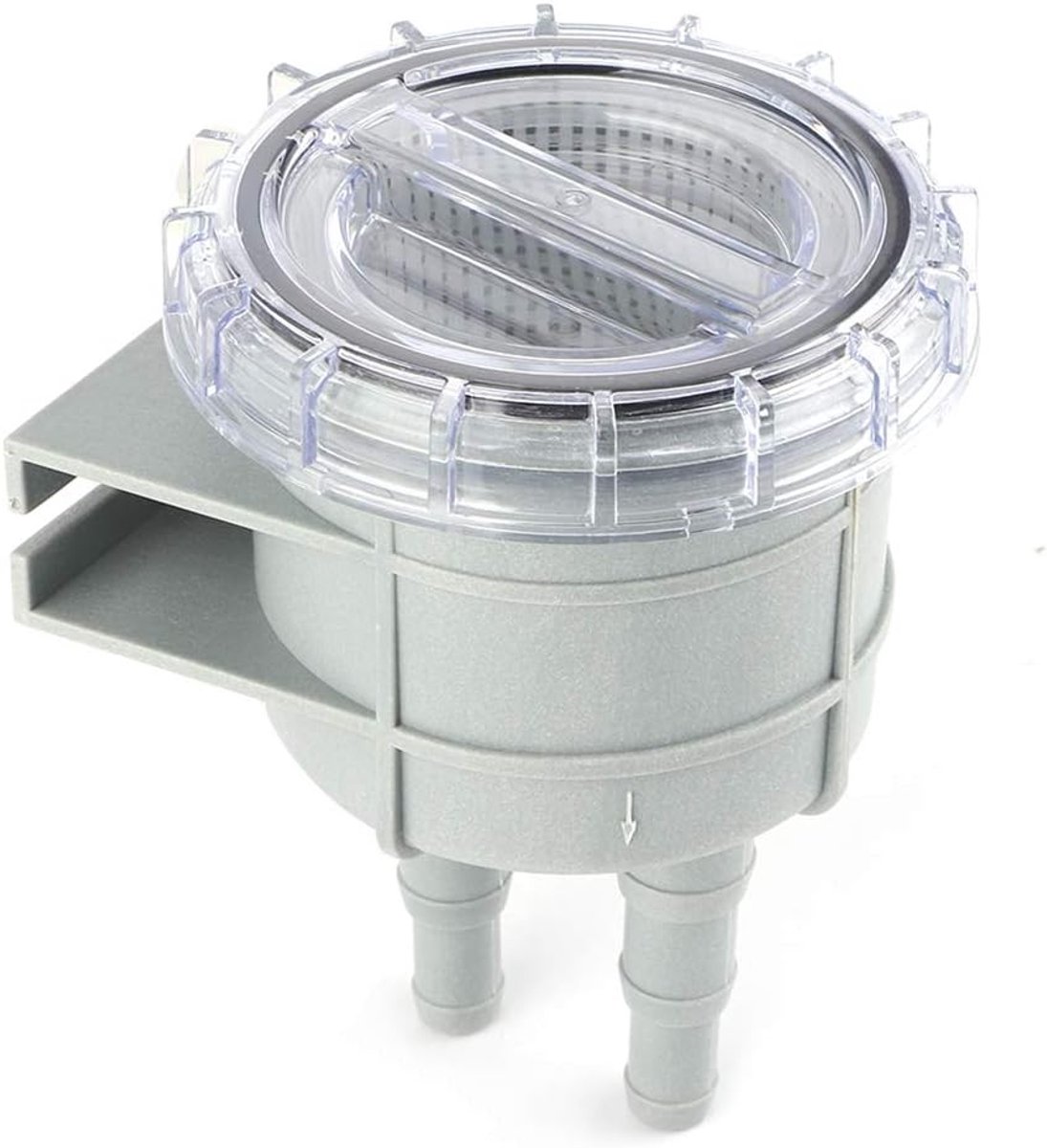 Zee-waterfilter met 4.3" Inlaat - Zeewaterfilter voor Maritieme Motoren, Bescherming en Koeling voor 1/2", 5/8" en 3/4" Slangen