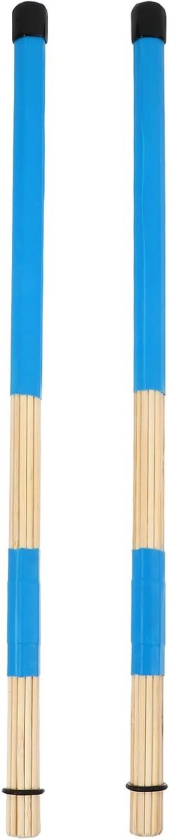 Dailygoods- Drumsticks Bamboe - Draagbare Constructie - Antislip Grip - 1 Paar - 38x1,5 cm - Geschikt voor Jazz en Volksmuziek - Drumstokken
