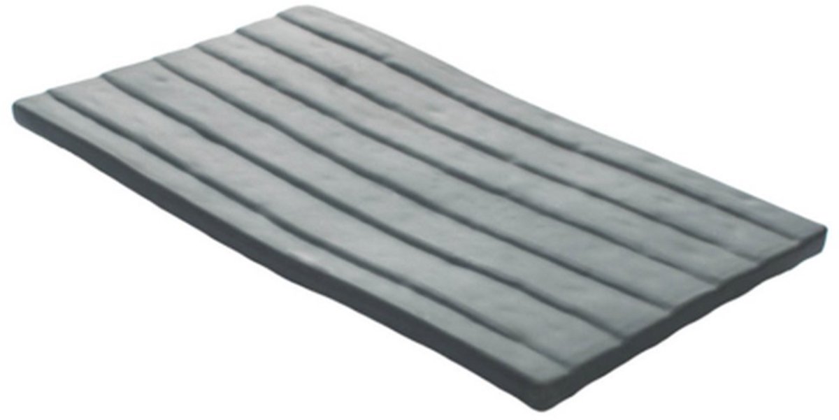 Schaal Cheforward Endure 26 x 15,5 x 4 cm Zwart Melamine