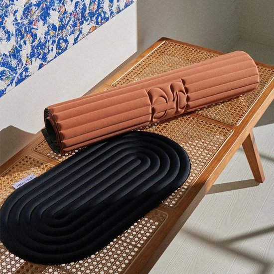 Exercise mat Archy 8 mm - Hercule Studio - terracotta — afbeelding 4