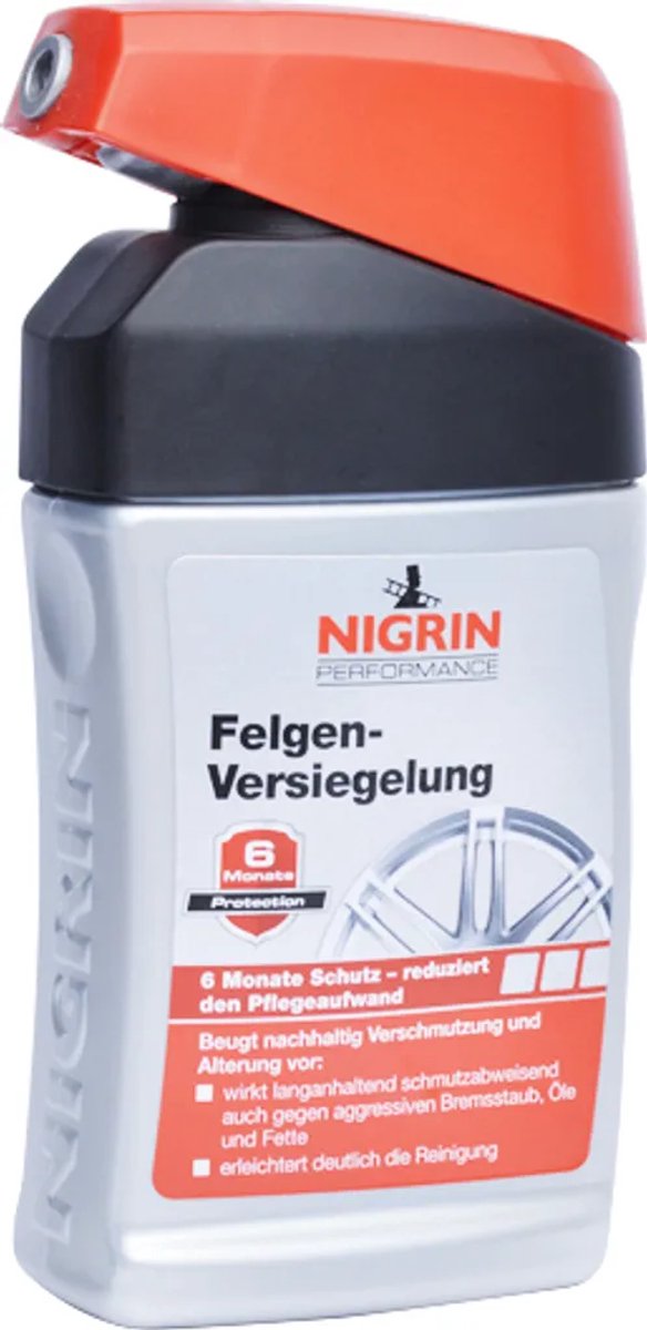 NIGRIN Performance Velgenverzegeling - Velgbescherming & Glans - 300 ml